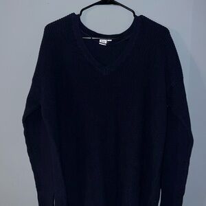 GAP Navy Blue V-Neck Sweater